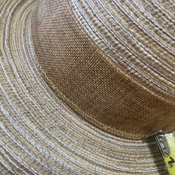 BEACH SUN HAT SUN N\' SAND Poly Braid UPF Protection 5\
